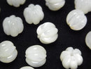 High Quality White Shell (Silver-lip Oyster) AAA Pumpkin [8x7][10x8] 1pc