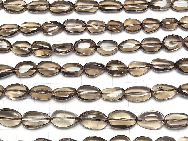 [Video] Smoky Quartz AAA Nugget half or 1strand beads (aprx.15inch / 37cm)