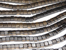 Smoky Quartz AAA Cube 6x6x6mm half or 1strand beads (aprx.15inch/38cm)