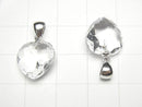 [Video]High Quality Crystal AAA Heart Cut Pendant 12x12mm Silver925