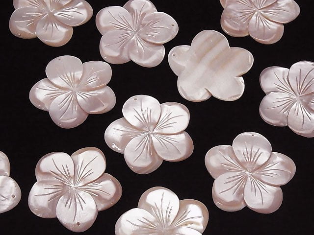 [Video] High Quality Pink Shell AAA Flower 38mm 1pc $5.79!