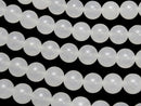 White Jade Round 10mm 1strand beads (aprx.15inch / 36cm)