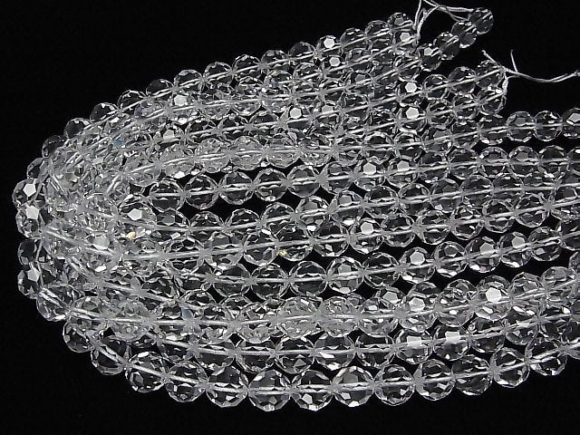 [Video]Crystal AAA+ "Bucky Ball" Faceted Round 12mm 1/4 or 1strand beads (aprx.14inch/35cm)