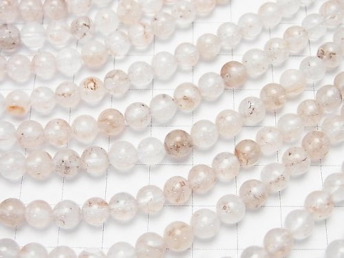 Pink Color Quartz Round 6mm 1strand beads (aprx.15inch / 37cm)