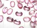 [Video]High Quality Pink Topaz AAA Loose stone Oval Faceted 7x5mm 5pcs