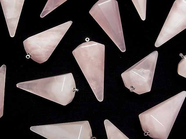 Rose Quartz AA++ Pendulum 36x20x20 1pc