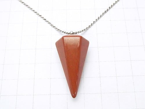 Red Jasper AA ++ Pendulum 36x20x20 1pc $4.79!