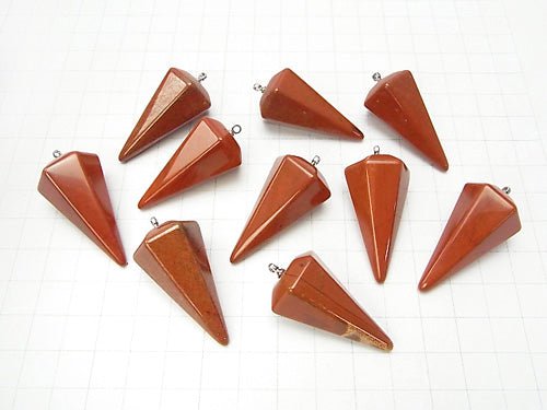 Red Jasper AA ++ Pendulum 36x20x20 1pc $4.79!