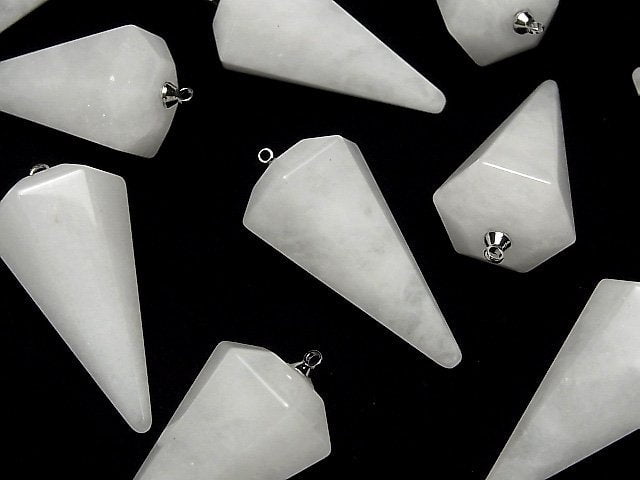 [Video] White Jade Pendulum 36x20x20 1pc $4.79!