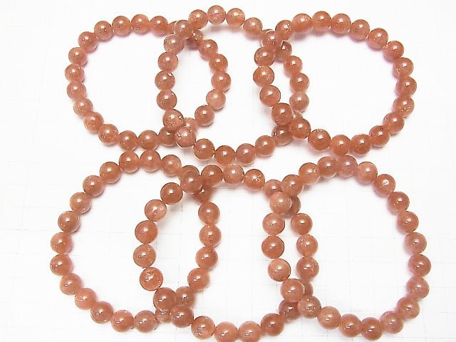 1strand $49.99! Sunstone AAA--AA++ Round 9mm 1strand (Bracelet)