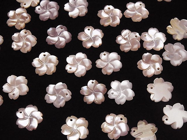 [Video] High Quality Pink Shell AAA Flower [8mm] [10mm] [12mm] 3pcs