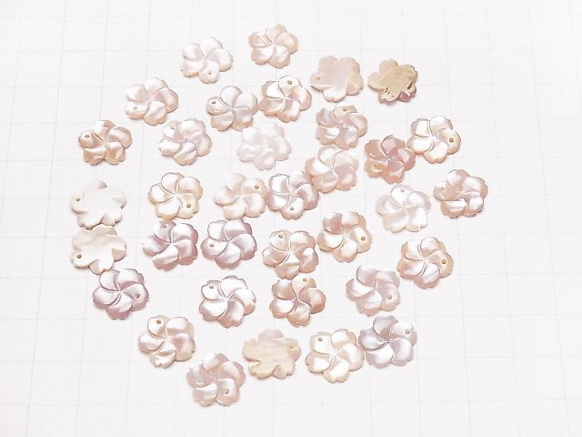 [Video] High Quality Pink Shell AAA Flower [8mm] [10mm] [12mm] 3pcs
