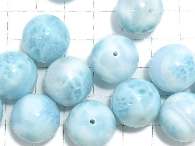 [Video]Larimar Pectolite AAA Round 16mm 1pc