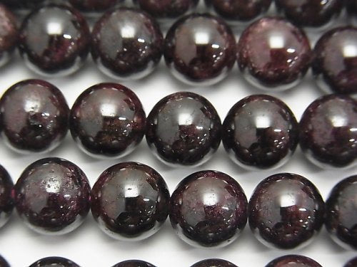 Garnet, Round Gemstone Beads