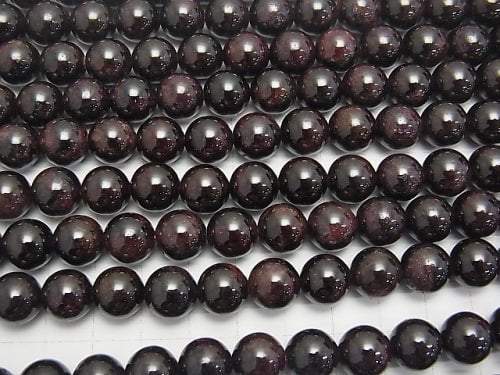 Sale!  Garnet AA- Round 10mm half or 1strand beads (aprx.14inch/35cm)