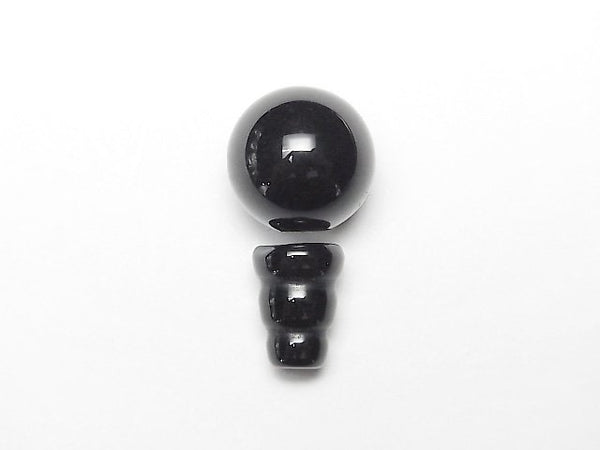 Onyx, T-Hole Gemstone Beads
