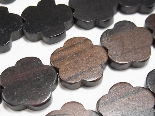 Flower, Wood Beads Natural Beads