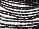 1strand $4.79! Ebony Wood  3Faceted Faceted Rice 12x6x6mm 1strand beads (aprx.15inch/38cm)