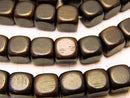 1strand $4.19! Ebony Wood  Cube 8x8x8mm 1strand beads (aprx.15inch/38cm)
