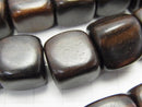 1strand $5.79! Ebony Wood  Cube 15x15x15mm 1strand beads (aprx.15inch/38cm)