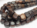 1strand $5.79! Ebony Wood  Cube 15x15x15mm 1strand beads (aprx.15inch/38cm)