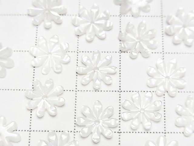 [Video] High-Quality White Shell (Silver-lip Oyster) AAA Margaret [6mm][8mm][10mm][12mm] Center Hole 4pcs