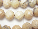 African Opal  64Faceted Round 10mm half or 1strand beads (aprx.15inch/38cm)