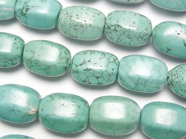 Magnesite Turquoise, Rice Gemstone Beads