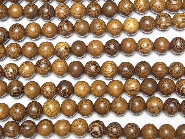 Wood Beads  Semi Round 12mm 1strand beads (aprx.15inch/38cm)