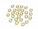 Metal Rondelle Parts, 8x8x3.5mm, Gold, 10pcs