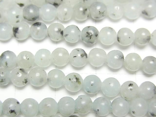 [Video] Sesame Jasper Round 4.5mm 1strand beads (aprx.15inch/36cm)