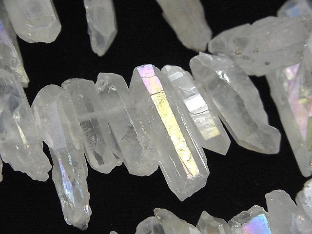 Crystal Quartz, Point Gemstone Beads