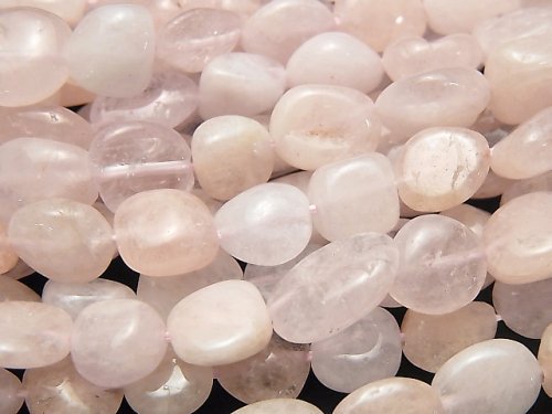 Morganite, Nugget Gemstone Beads