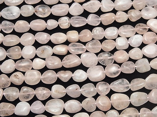 [Video]1strand $8.79! Morganite AA++ Nugget  1strand beads (aprx.15inch/38cm)