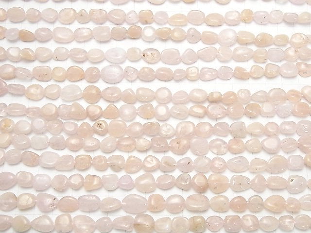 [Video]1strand $8.79! Morganite AA++ Nugget  1strand beads (aprx.15inch/38cm)