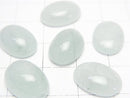 [Video] 1pc $19.99! Milky Aquamarine AAA Oval Cabochon 14x10mm 1pc