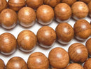 Bayon Wood Beads Semi Round 12mm 1strand beads (aprx.15inch/38cm)