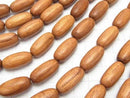 1strand $4.79! Bayon Wood Beads Rice 20x10x10mm 1strand beads (aprx.15inch / 36cm)