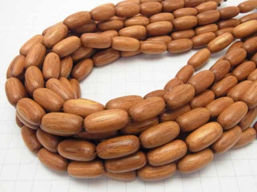 1strand $4.79! Bayon Wood Beads Rice 20x10x10mm 1strand beads (aprx.15inch / 36cm)