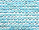 [Video]Magnesite Turquoise Faceted Oval 10x8mm 1strand beads (aprx.15inch/37cm)