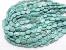 [Video]Magnesite Turquoise Faceted Oval 14x10mm 1strand beads (aprx.15inch/37cm)