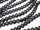 Blue Golden Sand Stone  Heart cut 10x10x5mm half or 1strand beads (aprx.13inch/32cm)