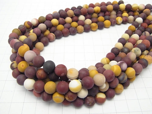 1strand $7.79! Frost Mookaite Round 8mm 1strand beads (aprx.15inch / 36cm)