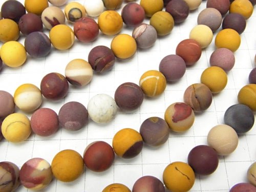 1strand $8.79! Frost Mookaite Round 10mm 1strand beads (aprx.15inch / 37cm)