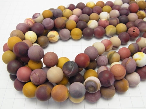 1strand $9.79! Frost Mookaite Round 12mm 1strand beads (aprx.15inch / 37cm)
