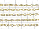 Metal Parts CZBrilliant Chain with Cut chain gold color 20cm $1.19!