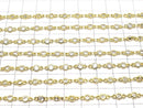 Metal Parts CZBrilliant Chain with Cut chain gold color 20cm $1.19!