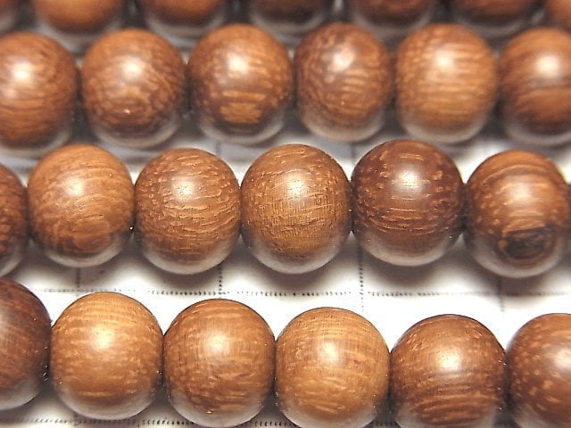 Wood Beads  Semi Round 8mm 1strand beads (aprx.15inch/38cm)