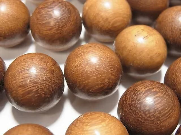 Wood Beads  Round 20mm 1strand beads (aprx.15inch/37cm)