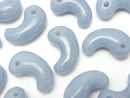 Angelite, Comma Shaped Gemstone Beads